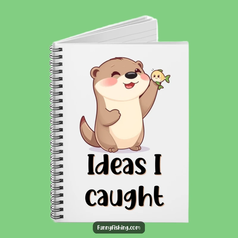Funny Otter's Little Wins Notebook - Journal for Joyful Ideas